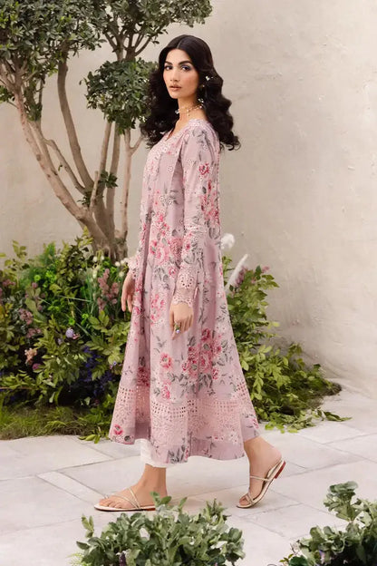 IZNIK Linen 3 Piece Digital Printed Pink | IZ106 My Store