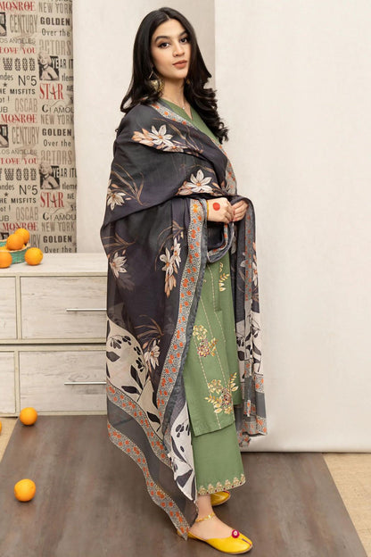 Urge Dhanak Embroidered 3 Piece | UG100 - Trendy Casual Outfits - Laiba Rauf