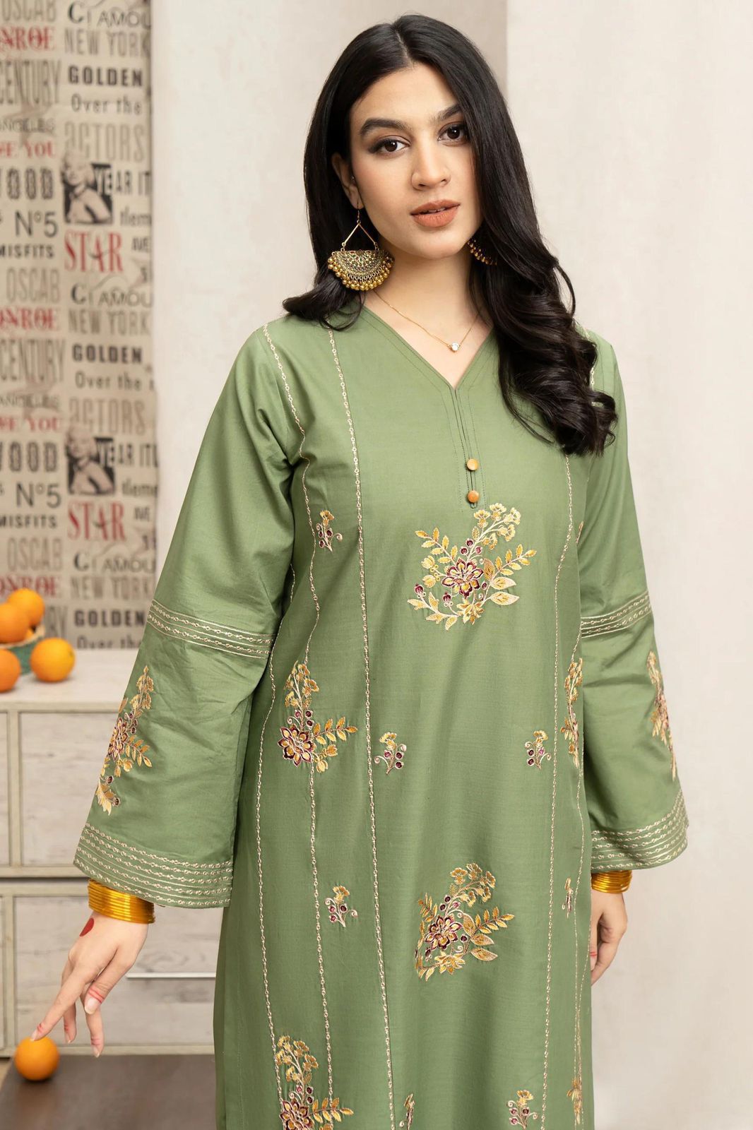 Urge Dhanak Embroidered 3 Piece | UG100 - Trendy Casual Outfits - Laiba Rauf